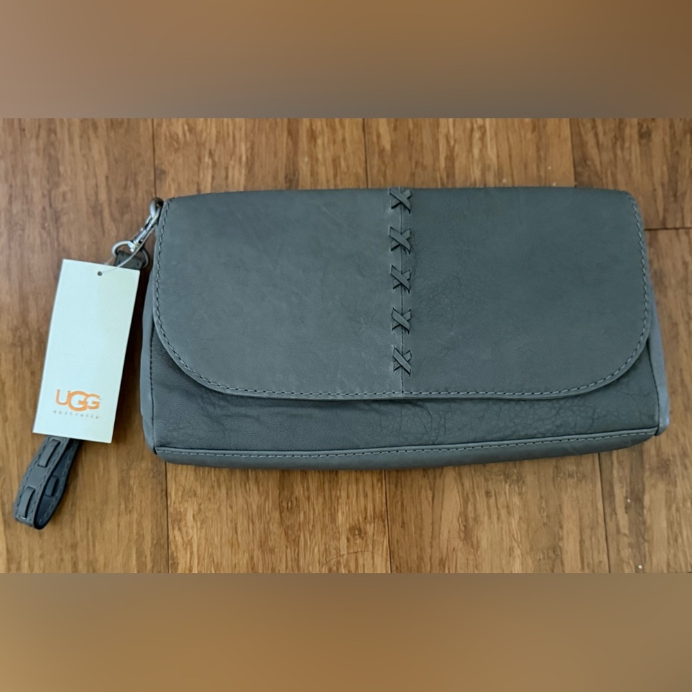 UGG Charcoal Gray Clutch